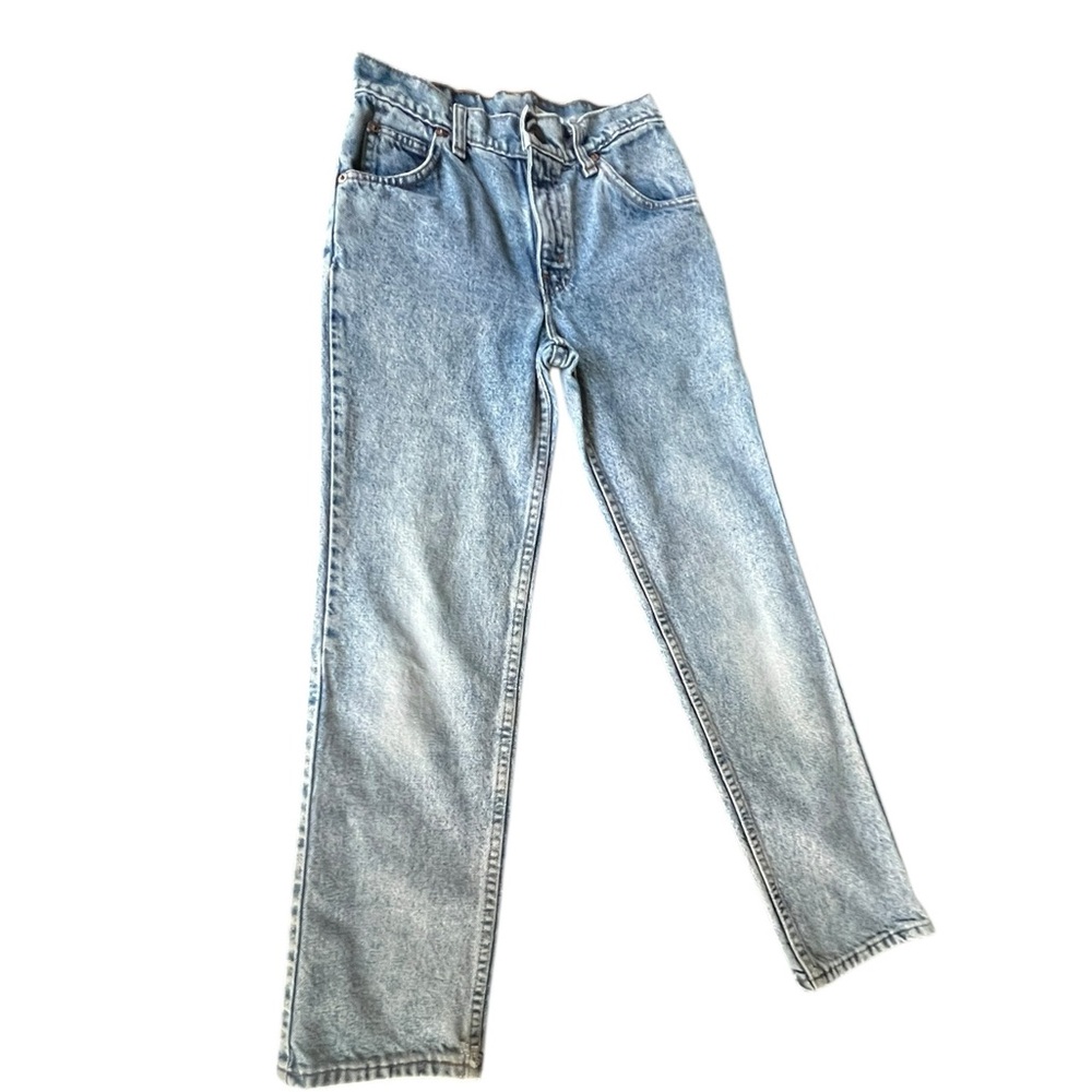 The Goldbergs Wardrobe Levi's Vintage Boys' Jeans Size 12 Light Wash Orange Tab